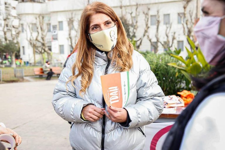 Magdalena Sierra encabezó una actividad para visibilizar el TDAH