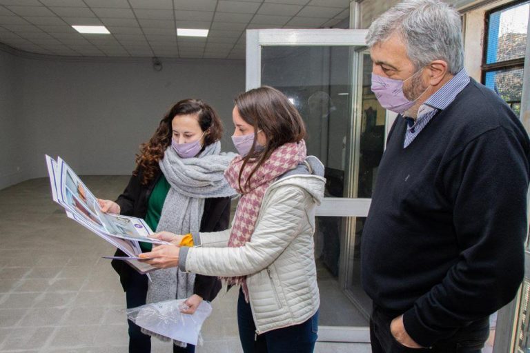 Se inauguró el nuevo espacio del taller de muralismo y el SUM en el Museo Roverano de Quilmes
