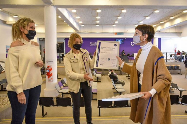La Dirección de Licencias de Conducir de Quilmes recibió la Certificación IRAM de calidad