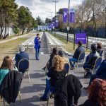 Mayra presentó nuevo mobiliario escolar 4