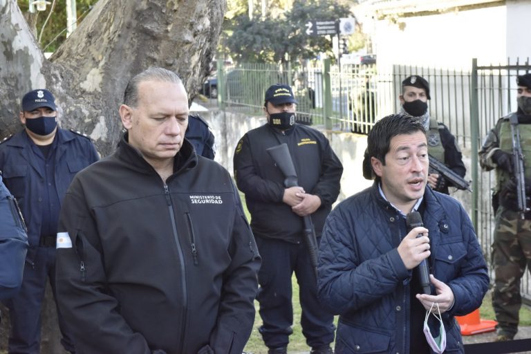 Berni y Nardini expusieron más de 200 kilos de marihuana incautados