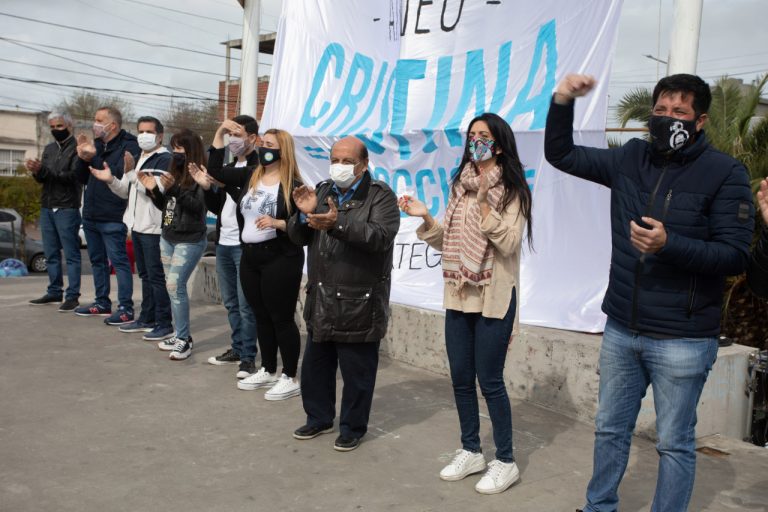 Mussi y Volnovich encabezaron un operativo casa por casa antes de las PASO en Berazategui