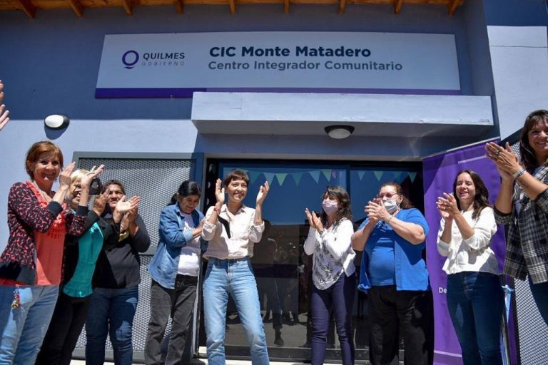 Abrió el Centro Integrador Comunitario Monte Matadero