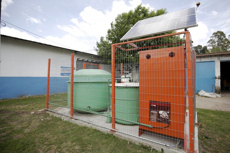Biodigestor para la Escuela Agraria de Glew