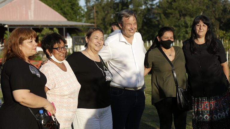 Cascallares destacó la tarea de los merenderos