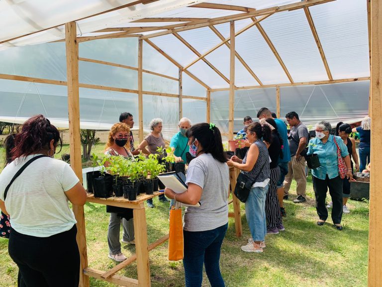 Curso para fomentar la forestación en Presidente Perón