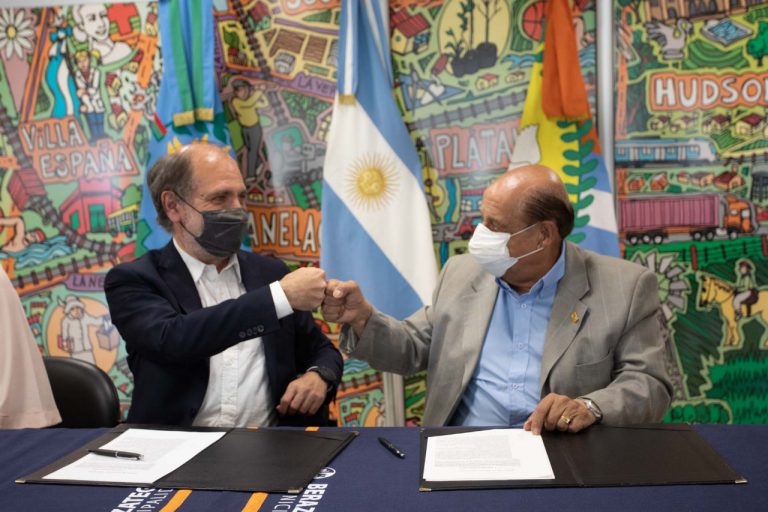 Acuerdo entre Berazategui y el Banco Nación