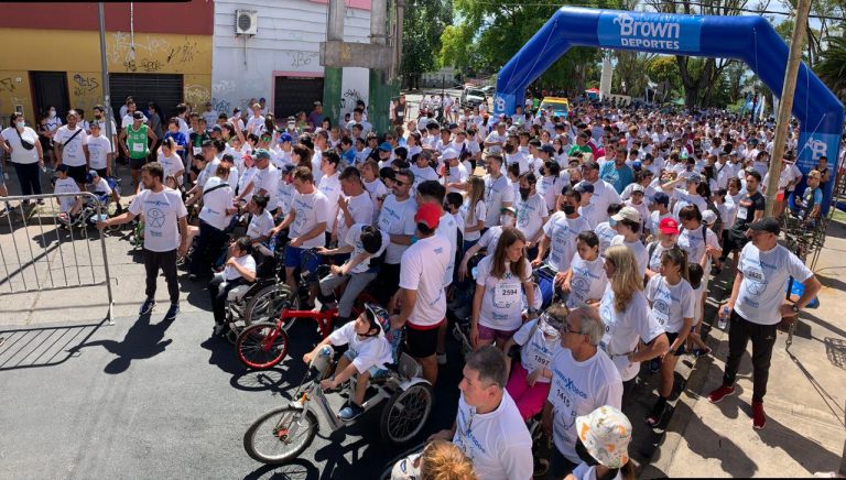 Maratón solidaria en Brown