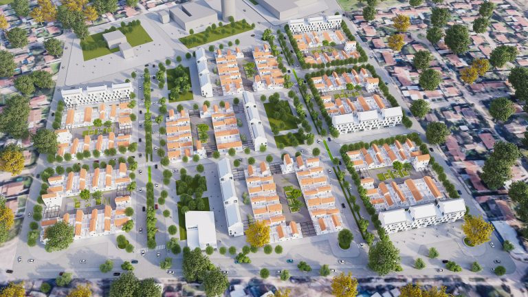 Comienzo para la megaobra de urbanización en Ciudad Evita