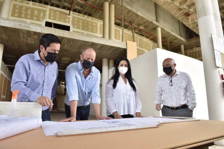 Insaurralde y Nardini recorrieron el Hospital Universitario en Pablo Nogués