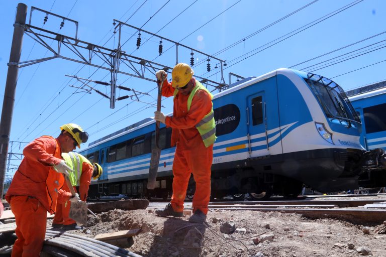 Avanza la construcción de nuevas estaciones para la línea Roca