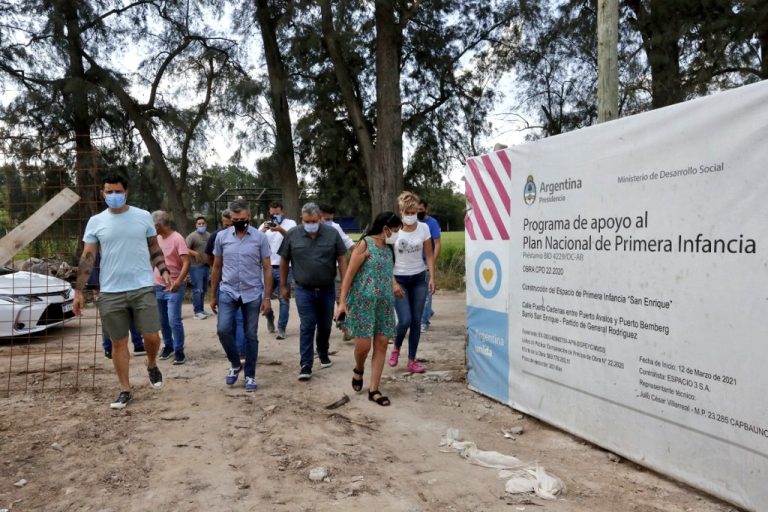 Zabaleta llevó el programa Mejor Barrio a General Rodríguez