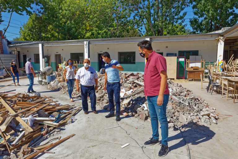 Avanzan obras en escuela de Ranelagh