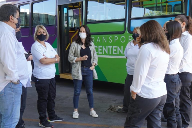 Vicente López avanza con cámaras en el Transporte del Bicentenario 