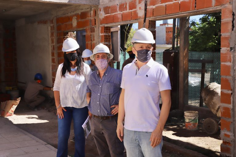 Avanzan obras en centro de salud de Monte Grande Sur