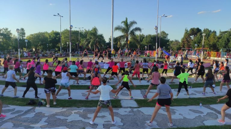 Se realizó el primer encuentro Internacional de Zumba en Ezeiza