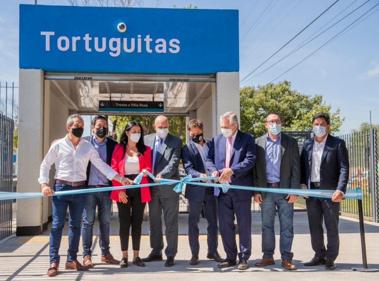 Se inauguró la renovada estación Tortuguitas del Belgrano Norte 