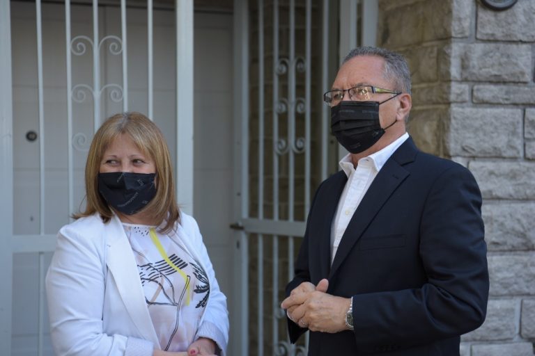 Descalzo participó del inicio de clases de la tecnicatura en enfermería de la Escuela Municipal