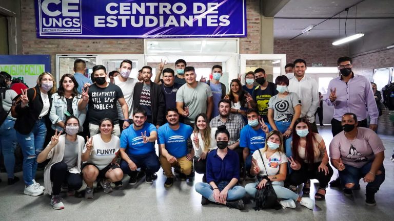 Se inauguró el Aula del Centro de Estudiantes de la Universidad Nacional de General Sarmiento