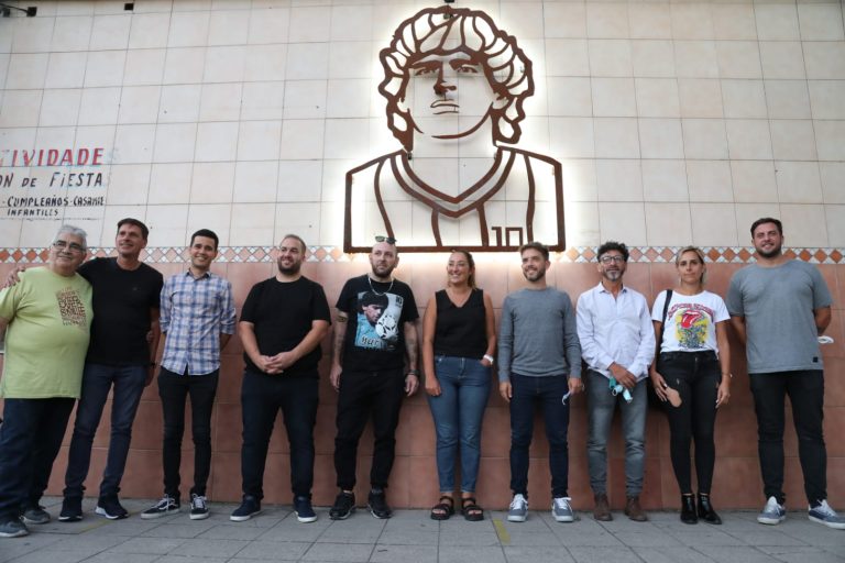 Lesci y Choren visitaron el Club Para Siempre de Lomas de Zamora