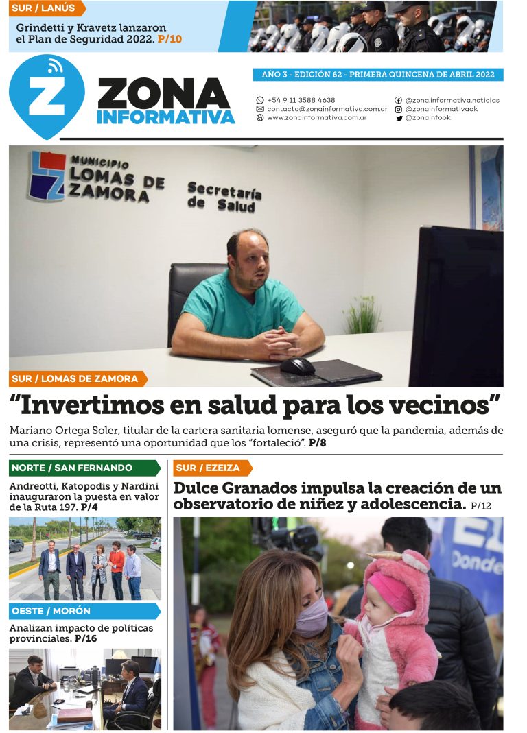 Zona Informativa 1º QUINCENA ABRIL