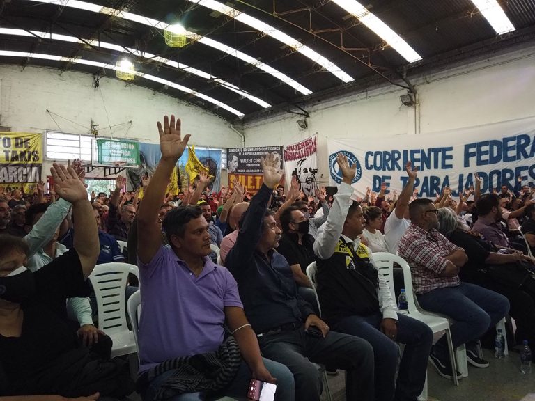 Asumieron en Merlo las nuevas autoridades de la CGT Oeste