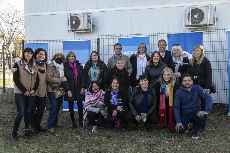 Inauguran centros integrales para la niñez en Almirante Brown