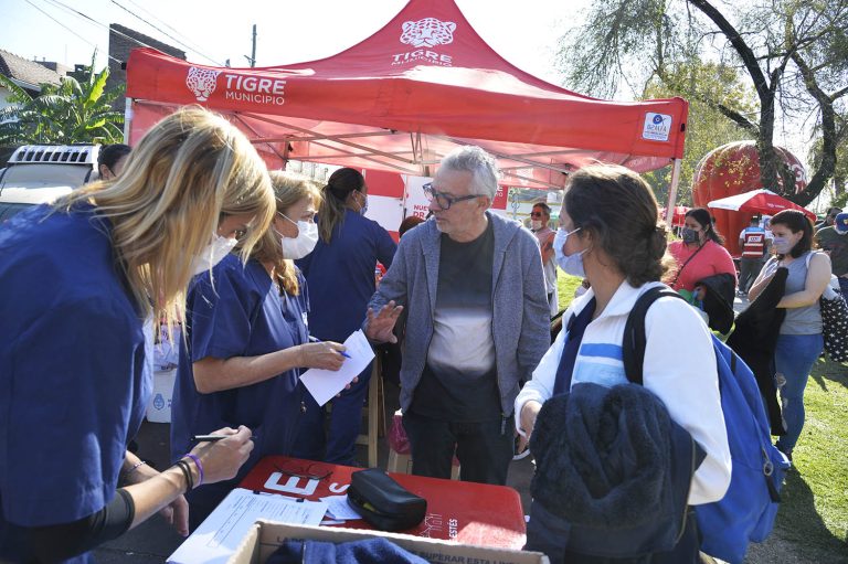 Zamora participó de una nueva jornada de Tigre con Vos y de Turismo Social Rodante