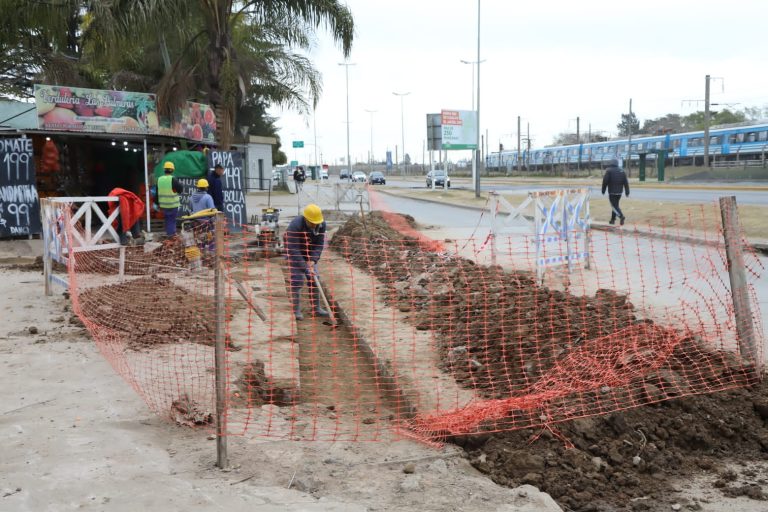 Amplían la red cloacal en El Jagüel
