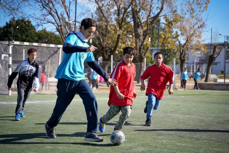 Encuentro de fútbol de Escuelas Especiales en Quilmes