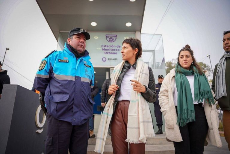 Mayra Mendoza presentó la segunda Estación de Monitoreo Urbano de Quilmes