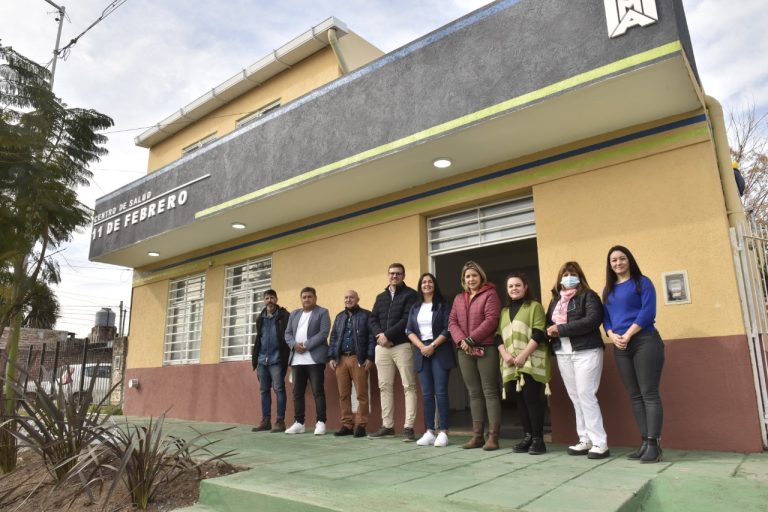 Trabajos en el Centro de Salud 11 de Febrero