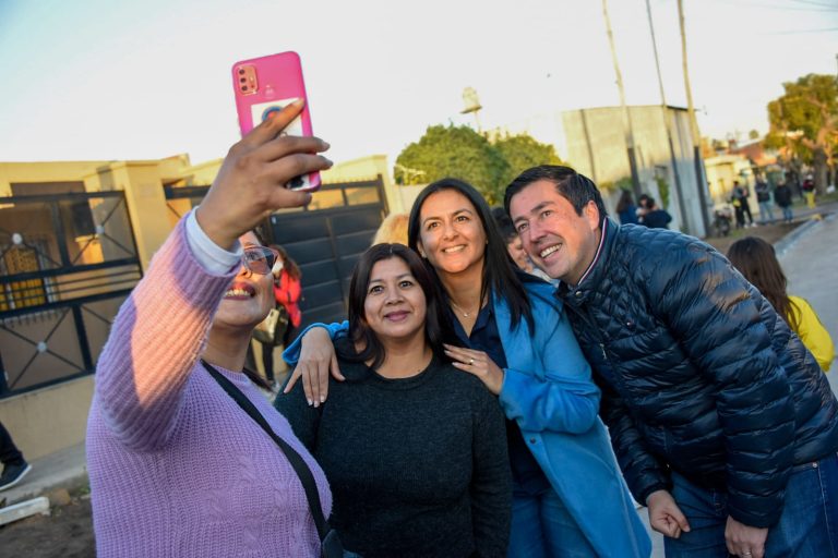 Correa y Nardini inauguraron una obra en Los Polvorines
