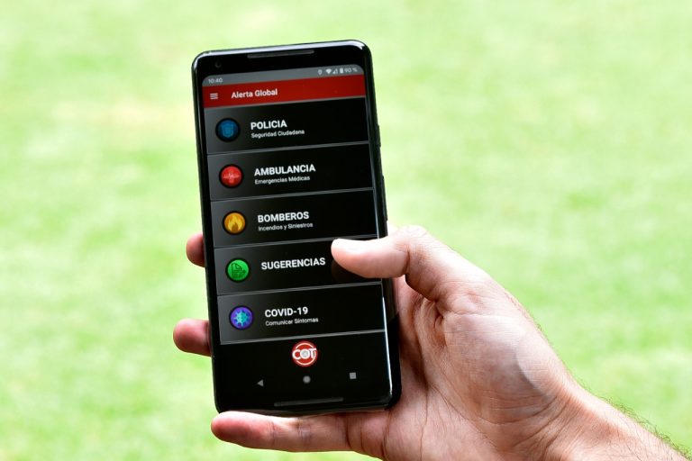 A través de Alerta Tigre Global, los vecinos del distrito pueden pedirle asistencia al COT