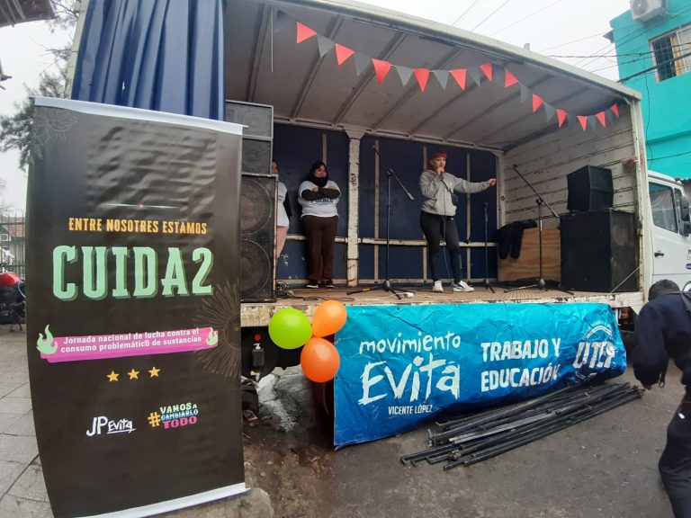 Realizaron un festival contra el consumo problemático de sustancias en Olivos