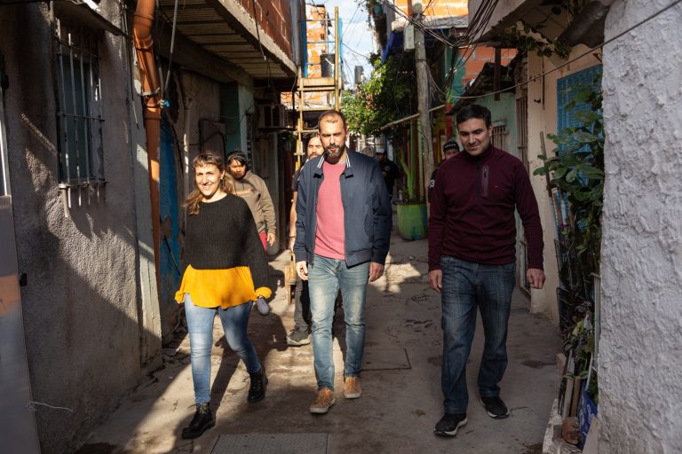 Noya y Onorato destacaron a los espacios comunitarios y productivos de Vicente López