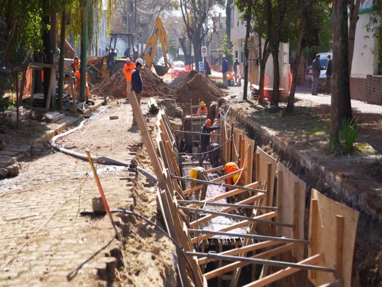 Avanza la última etapa de obra del conducto Williams en Lomas