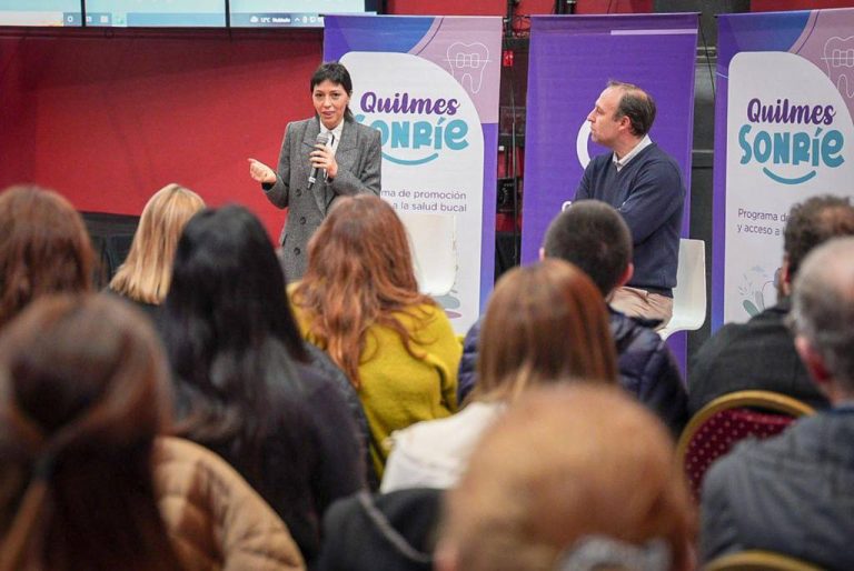 Presentan programa de salud bucal en Quilmes
