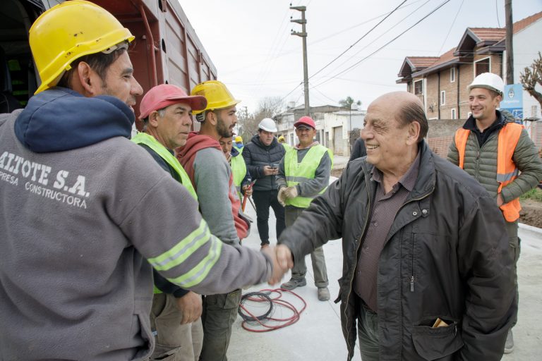 Avanzan obras en Berazategui
