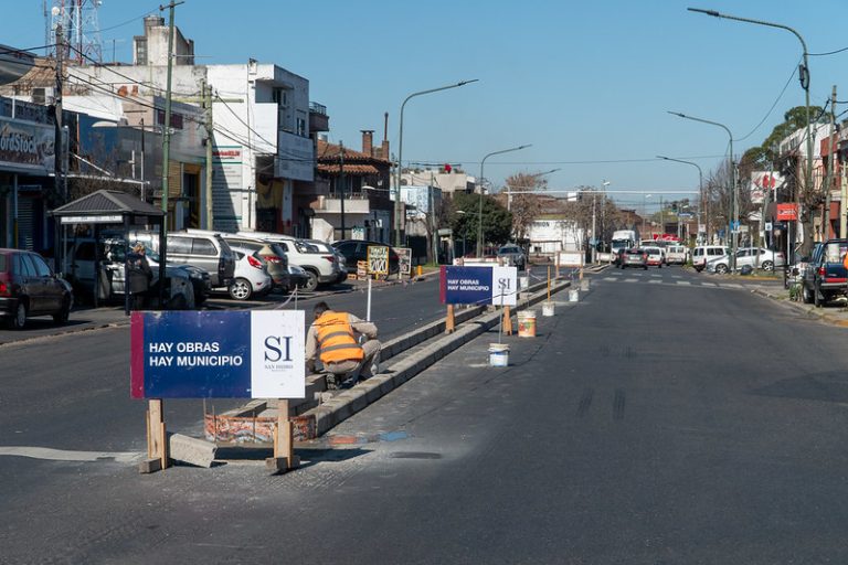 El Municipio realizó mejoras urbanísticas en Boulogne 