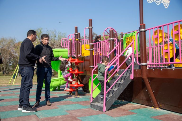 Realizaron la renovación de una plaza en la costa de Acassuso