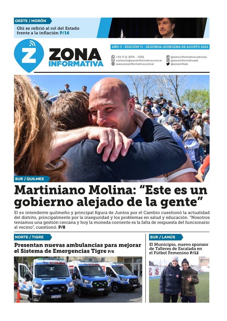 Zona Informativa 2° Quincena de Agosto