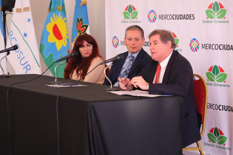 Nueva jornada del Mercociudades en Esteban Echeverría