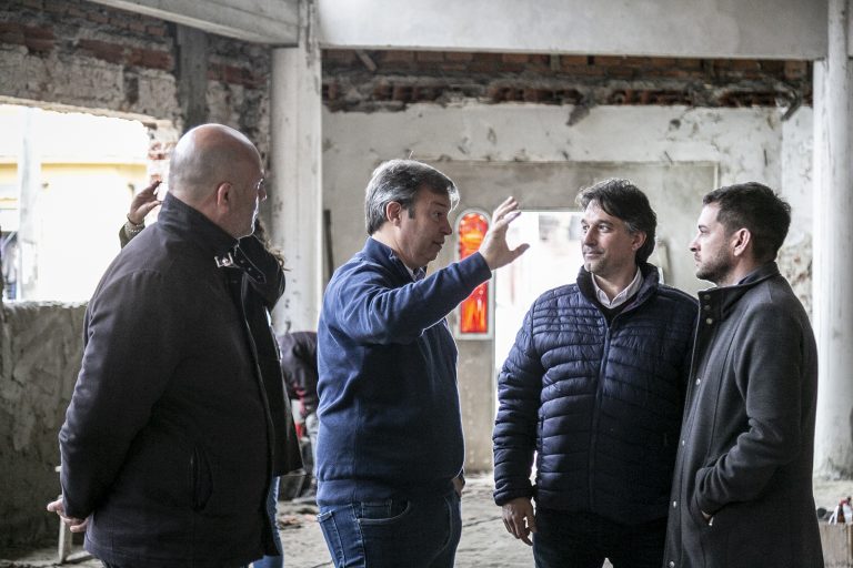 Obras en la «Salita de Claypole»