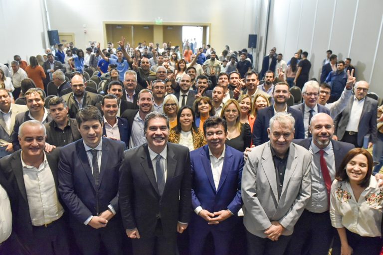 Junto a gobernadores, Espinoza participó del lanzamiento de la Expo Norte Grande en Chaco