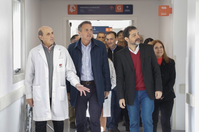 San Martín: se inauguraron las nuevas áreas de Obstetricia y Pediatría del Hospital Thompson