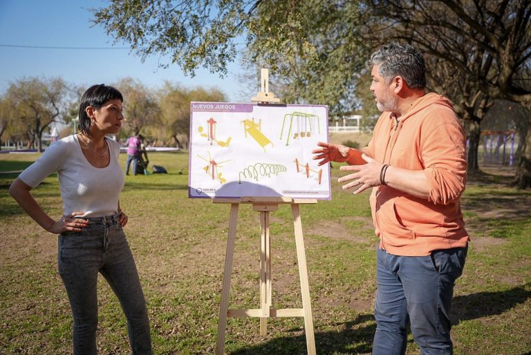 Jornada de limpieza en el Parque de la Ciudad en Quilmes