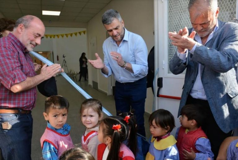 Curutchet y Zabaleta inauguraron edificio de Primera Infancia en Marcos Paz