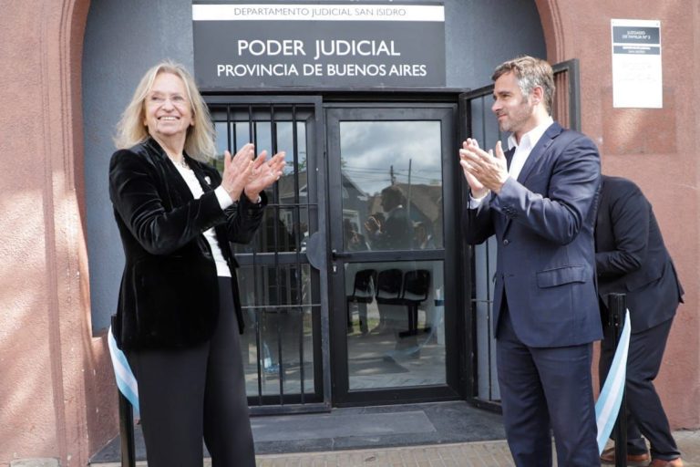 Achával inauguró un nuevo Juzgado de Familia en Pilar