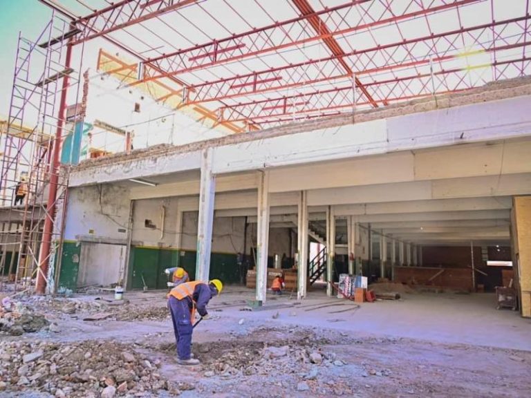 Avanza en Banfield la obra del Nuevo Hospital de Diagnóstico